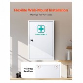 VivaTechnix JJJJS1250JZYO3RBU001V0 Trusa de prim ajutor profesionala cu 1000 de piese, Fixa, Otel, 460 x 300 x 140 mm