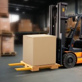 VivaTechnix JZHCTYTS72INW4087V0 Set 2 extensii pentru furci stivuitor, Lungime totala 182 cm, Latime interioara 11.5 cm, Capacitate 1.8 Tone, Otel