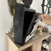 VivaTechnix KRO-1231 Cutie postala Vivatechnix Boat KRO-1231, otel, 400x250x100mm, Negru/Alb, 2 chei