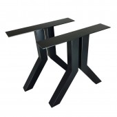 VivaTechnix KRO-1271 Set 2 picioare pentru mese, Vivatechnix-1271, Inaltime 71 cm