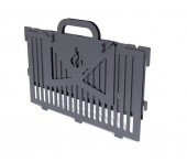 VivaTechnix KRO-1291 Gratar pliabil si portabil Vivatechnix KRO-1291, dimensiune 50x30x25 cm, Otel grosime 3 mm