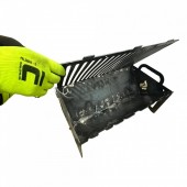 VivaTechnix KRO-1291/ Gratar pliabil si portabil Vivatechnix KRO-1291, dimensiune 50x30x25 cm, Otel grosime 3 mm