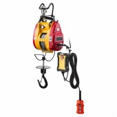 VivaTechnix MAGBXSDDHLYX33XRC001V2 Electropalan portabil cu telecomanda 2 in 1, Telecomanda cu fir/fara fir, 1500W, max 300 kg, Inaltime 30 m