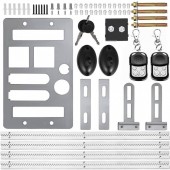 VivaTechnix PY600ACKMJ0000001V2   Kit automatizare poarta culisanta, max 600 kg, Lungime max 12 m, 2 x Telecomanda, 370 W, viteza 13 m/min