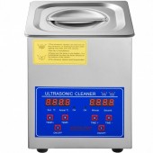 VivaTechnix QXJ1.3LCSB0000001V2 Aparat de curatat cu ultrasunete, Capacitate 1.3 l, 60W, frecventa ultra-inalta 40 kHz, Inox