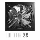VivaTechnix SDKZTFS12INCHTWCT001V2   Ventilator evacuare pentru spatii comerciale, Regulator viteza, Otel, 70 W, 2647mÂ³/h, diametru 305 mm