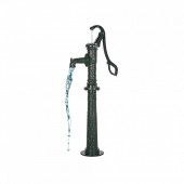 VivaTechnix SDYSBBTDZZTSMJPJL001V0 Cismea manuala cu picior, Ridicare max 6 m, Fonta/Otel carbon, Dimensiune 400 x 240 x 1290 mm, Verde Antic