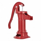 VivaTechnix SDYSBBTZTHS0MJVWP001V0 Cismea manuala pentru gradina, Antic Rosu, Adancime max 7.6 m, Fonta/Otel carbon, 230 x 180 x 400 mm