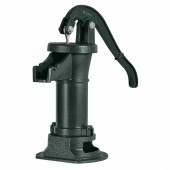 VivaTechnix SDYSBBTZTSL0G0J6M001V0 Cismea manuala pentru gradina, Antic Verde, Adancime max 7.6 m, Fonta/Otel carbon, 230 x 180 x 400 mm