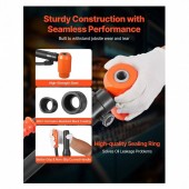 VivaTechnix SDYYDKQBXS15U0JZ8001V0 Set 10 perforatoare pentru tabla, Antrenare hidraulica, in trusa, 12.7 â€“ 101.6 mm, 1 x burghiu in trepte, Otel 40Cr