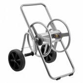VivaTechnix SGJPC2JLTG20Y0269001V0 Carucior cu tambur pentru furtun, otel, dimensiune 650 x 530 x 740 mm, maxim 90 m pentru diametru de 1/2 inch, 2 roti