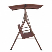 VivaTechnix TJQQ68INX44IRJNFTV0 Leagan pentru gradina, 3 locuri, Vivatechnix Maro, Otel, panza Oxford, 1740Ã—1095Ã—1550 mm, max 240 kg