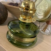 VivaTechnix TR-1003V Lampa cu gaz lampant Vivatechnix Classic TR-1003V, rezervor sticla, oglinda metal, Verde