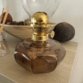 VivaTechnix TR-1019 Lampa cu gaz lampant Vivatechnix TR-1019, sticla maro