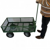 VivaTechnix VMD-1007 Carucior de gradina Vivatechnix VMD-1007, roti gonflabile, 1100X500X550mm, max.300Kg, 100L