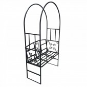 VivaTechnix VMD-1034/ Arcada cu banca pentru flori agatatoare Vivatechnix VMD-1034, dimensiune 207x114x50 cm