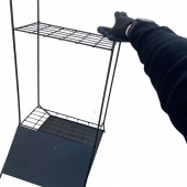 VivaTechnix VMD-1040/ Stand metalic, expozor pentru boloboace, nivele, Vivatechnix VMD-1040, 58x42xH84cm