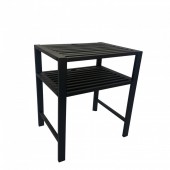 VivaTechnix VMD-1046 Set masa si 2 scaune pentru gradina Vivatechnix VMD-1046, metalice