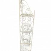 VivaTechnix VMD-1060 Suport pentru flori Vivatechnix VMD-1060 Alb, 60x30x155 cm, 3 polite, demontabil