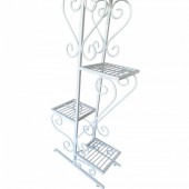 VivaTechnix VMD-1064 Suport pentru flori Vivatechnix VMD-1064, Alb, 50x22x105 cm, picioare reglabile