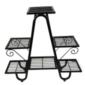 VivaTechnix VMD-1075 Suport pentru flori Vivatechnix VMD-1075, Negru, 81x22x77 cm, 5 polite