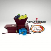 VivaTechnix VMD-1079A/ Zdrobitor electric cu desciorchinare pentru struguri, Vivatechnix VMD-1079A, putere 1500 W, productivitate 800 kg/h