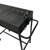 VivaTechnix VMD-1090 Gratar metalic pentru gradina, Vivatechnix Traditional, picioare detasabile, 80x40x95 cm