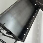 VivaTechnix VMD-1090/ Gratar metalic pentru gradina, Vivatechnix Traditional, picioare detasabile, 80x40x95 cm