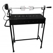 VivaTechnix VMD-1091/ Gratar metalic pentru gradina, Vivatechnix Rotisor VMD-1091, picioare detasabile, 80x40x12.5/94 cm