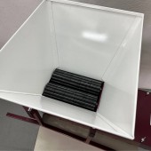 VivaTechnix VMD-33A Zdrobitor manual cu desciorchinare Vivatechnix VMD-33A, capacitate 500 kg/h