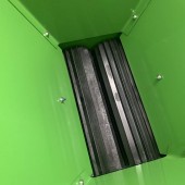 VivaTechnix VMD-41401R Zdrobitor de struguri manual, cu tamburi reglabili, Vivatechnix VMD-41401R, capacitate cuva 25 l, Verde