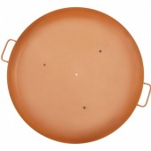 VivaTechnix WXHPYCZSYTS30UQV0V0 Vatra foc pentru terasa, camping, Vivatechnix Otel Carbon, Diametru 77 cm, Maro, Inaltime 28 cm