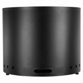 VivaTechnix WYRMHKYXPGY1MUQ11V0 Incalzitor terasa fara fum, Vivatechnix Otel inoxidabil, Diametru 490 mm, Inaltime 390 mm, Negru