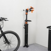 VivaTechnix ZXCWXZJGZLDSC784IV0 Suport service bicicleta, Rotativ, max 37 kg, Reglabil inaltime 1080-1900 mm, tava magnetica, Otel