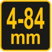 VOREL 03960 Sablon gaurire placi ceramice Vorel 03960, cu ventuza si rulmenti de ghidaj, 4-84mm