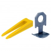 VOREL 04692 Set accesorii nivelare placi 400 buc, Vorel 04692