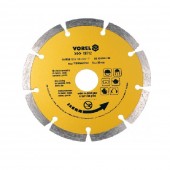 VOREL 08712 Disc diamantat cu segmente 125mm, Vorel 08712