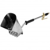 VOREL 09903 Masina de tencuit pneumatica, duza alama, 4L