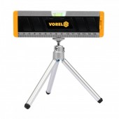 VOREL 17560 Mini nivela cu laser si trepied Vorel 17560, maxim 10 m, 2 bule