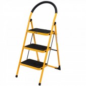 VOREL 17733 Scara pliabila cu 3 trepte, Vorel 17733, dimensiune 115x47.5x65cm, max 150 Kg