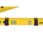 VOREL 18790 Compas cu doua bule, pentru masuratori in constructii, Vorel lungime 630 mm, deschidere 0-270 grade