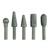 VOREL 25450 Set accesorii pentru slefuit si polizat Vorel 25450, 5 buc, cu tija 