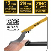 VOREL 28880 Ghilotina pentru parchet laminat Vorel 28880, latime maxima 210 mm