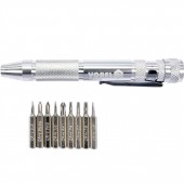 VOREL 64400 Set surubelnita cu 9 biti, Vorel 64400, magnetica