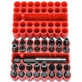 VOREL 66330 Set 33 biti cu prelungitor Vorel 66330, Cr-V