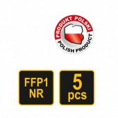 VOREL 74543 Set 5 masti de protectie cu supapa Vorel 74543