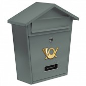 VOREL 78581 Cutie postala Vorel 78581, otel, 380x320x105mm, Gri, 2 chei