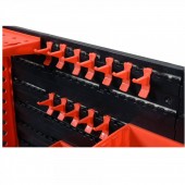 VOREL 78771 Panou cu cutii organizatoare pentru accesorii, Vorel 78771, dimensiune 475 x 272 x 15 mm, 48 piese