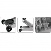 VOREL 80220 Cric hidraulic cu piston pentru atelier 2 tone, Vorel 80220