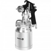 VOREL 80903 Pistol de vopsit Vorel 80903, rezervor metalic 1L, HVLP, 1.8mm